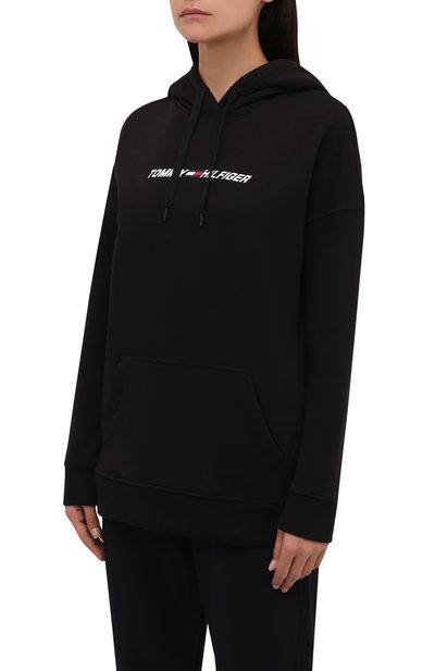 Хлопковое худи TOMMY HILFIGER, арт. S10S100980, фото 3