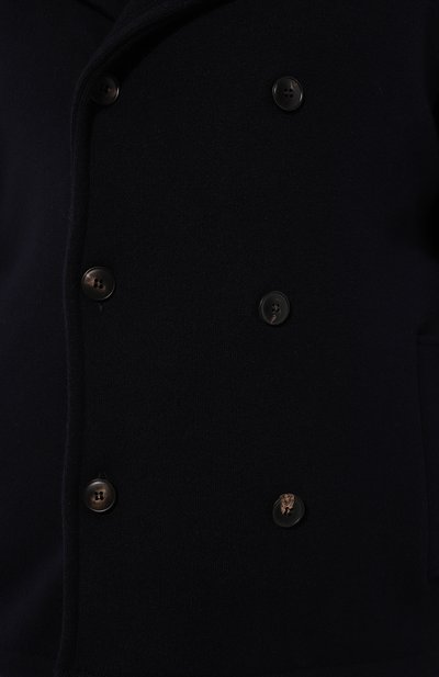 Пальто из шерсти и кашемира ANDREA CAMPAGNA темно-синего цвета по цене 184000 руб., арт. CM23002, фото 5 Пальто из шерсти и кашемира ANDREA CAMPAGNA, арт. CM23002, фото 5