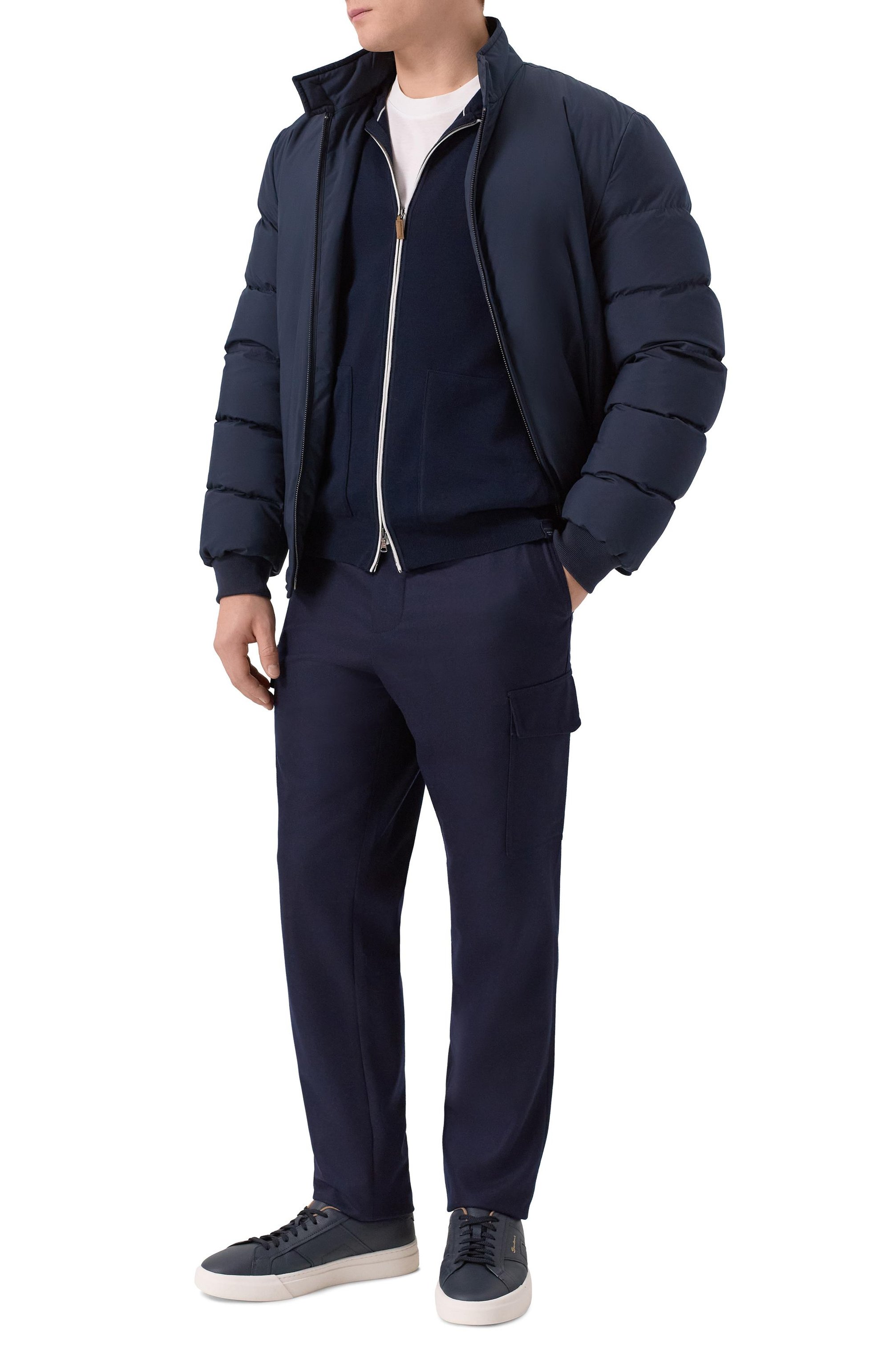 Кардиган из шерсти и кашемира PAUL&SHARK, арт. 15311222_001, фото 2