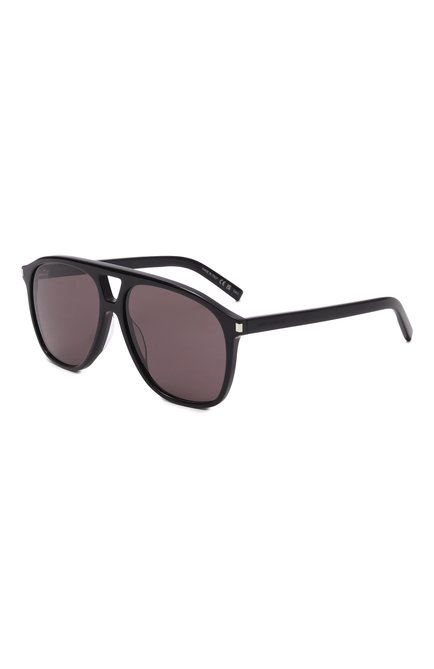Женские солнцезащитные очки SAINT LAURENT черного цвета, арт. SL 596 DUNE 001 | Фото 1 (Нос: Не проставлено; Региональные ограничения белый список (Axapta Mercury): Не проставлено)