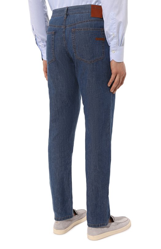 Джинсы Zegna E7I91A5/CITY Синий  E7I91A5/CITY Фото 4