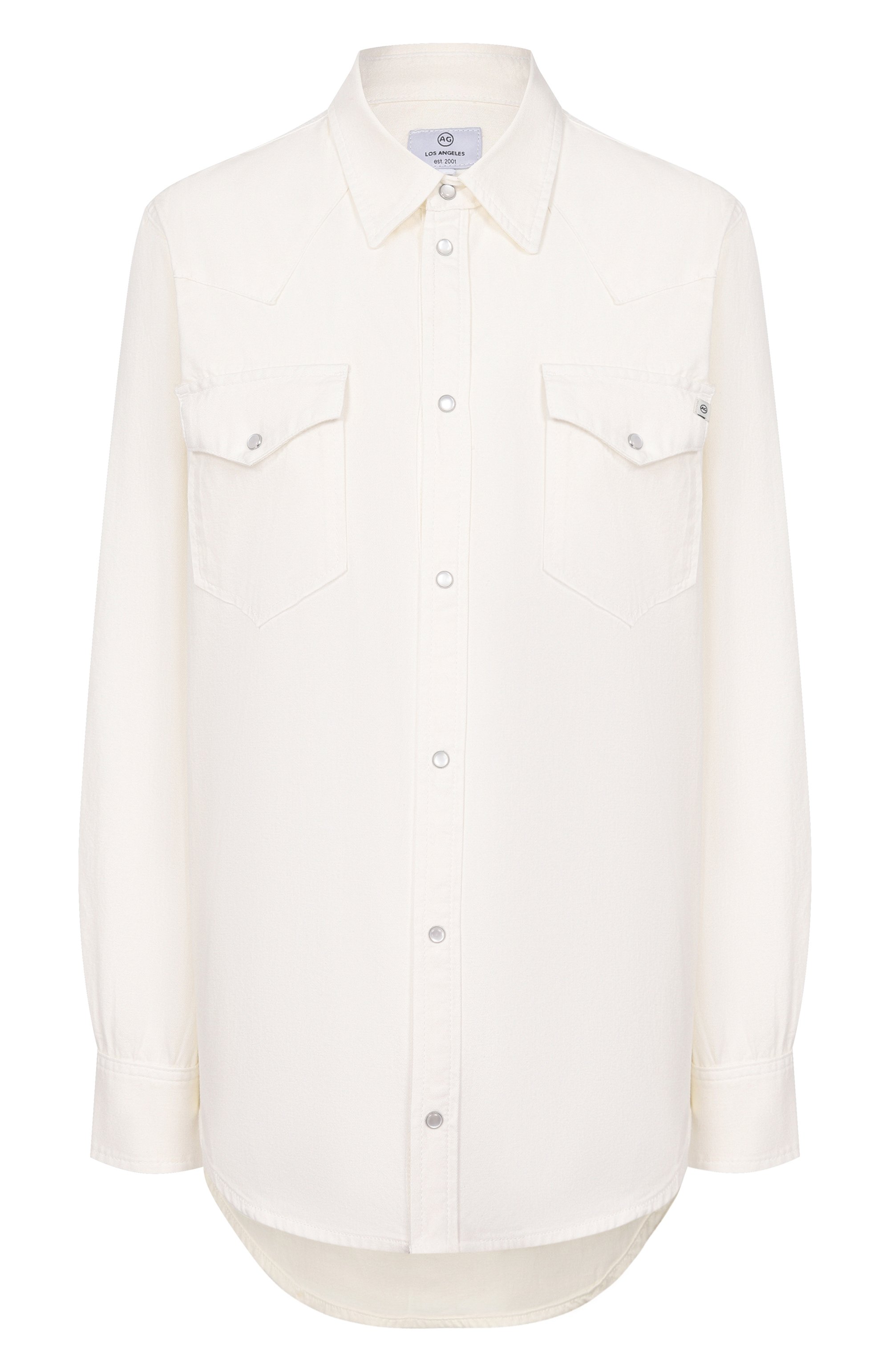 Джинсовая рубашка nioki AG ADRIANO GOLDSCHMIED, арт. W0214-109/NI0KI-SHRUNKEN WESTERN SHIRT, фото 1