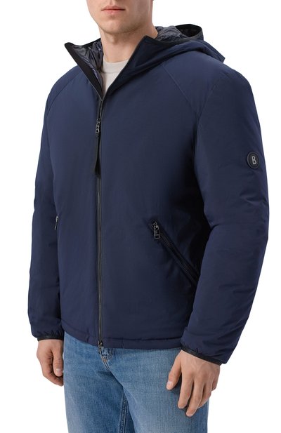 Пуховая куртка BOGNER темно-синего цвета по цене 57600 руб., арт. 38407229, фото 3 Пуховая куртка BOGNER, арт. 38407229, фото 3