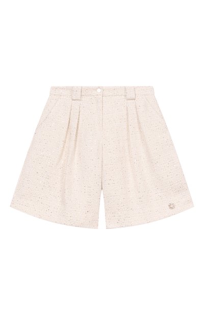 Твидовые шорты ELIE SAAB JUNIOR, арт. EFPA028/TS1129_001