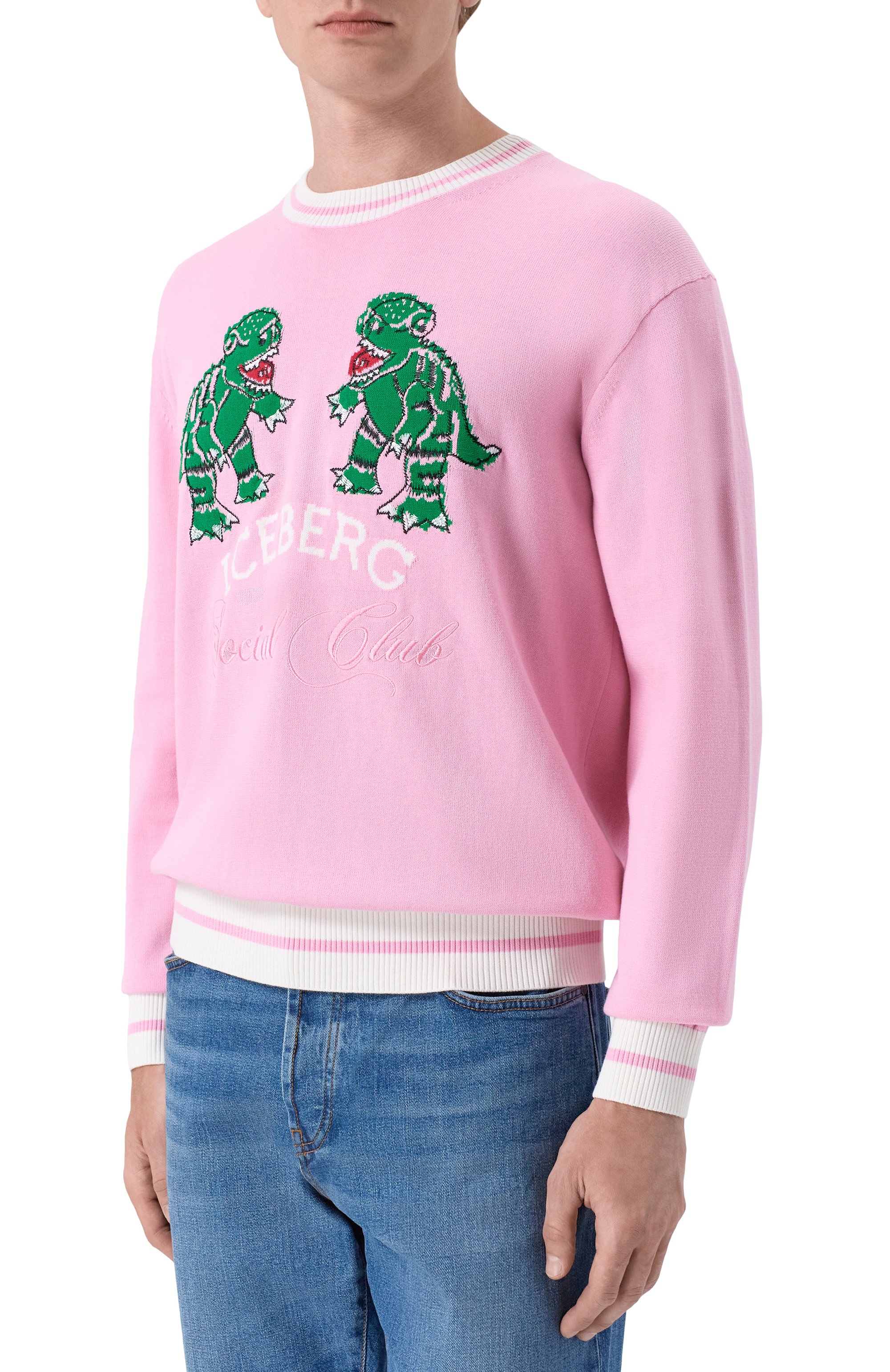 Хлопковый джемпер ICEBERG, арт. A004/9505, фото 3