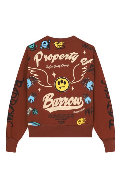Хлопковый свитшот BARROW, арт. S6BKJUSW078, фото 2