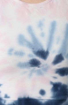 Женский топ ELECTRIC AND ROSE разноцветного цвета, арт. ERWKN02/WAVE WASH | Фото 5 (Женское Кросс-КТ: Топ-спорт; Материал внешний: Хлопок; Длина (для топов): Укороченные; Кросс-КТ: Спорт; Материал сплава: Проставлено; Драгоценные камни: Проставлено; Рукава: Без рукавов)