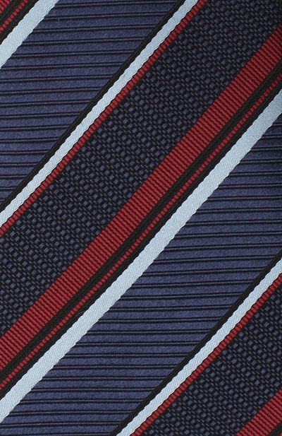 Шелковый галстук ZEGNA темно-синего цвета по цене 31550 руб., арт. Z8D11/18B, фото 3 Шелковый галстук ZEGNA, арт. Z8D11/18B, фото 3