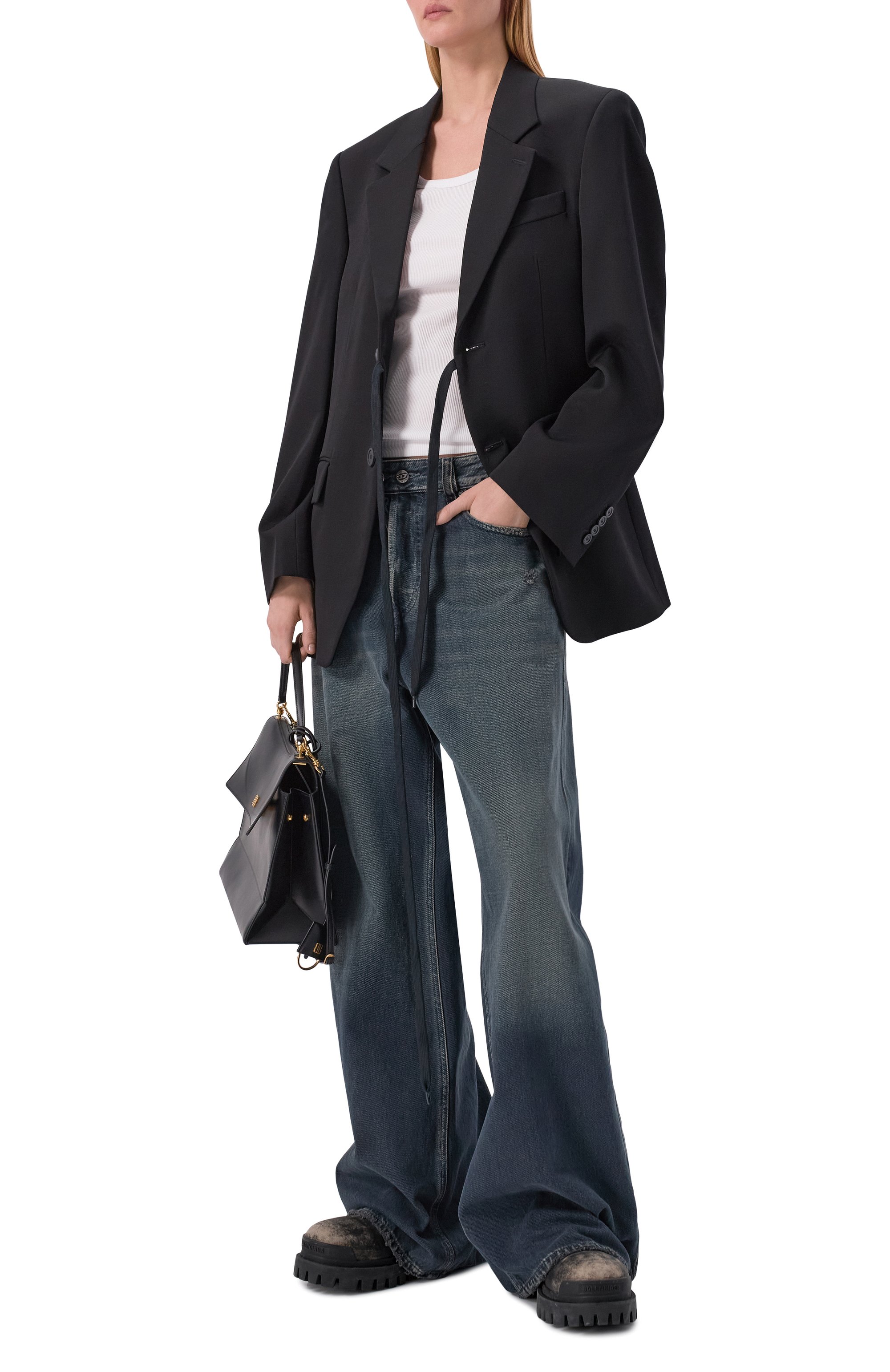 Кожаные челси strike BALENCIAGA, арт. 853832/WB228, фото 3