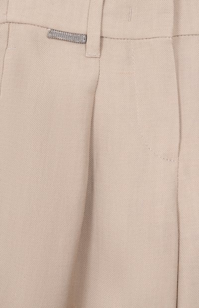 Брюки из вискозы и льна BRUNELLO CUCINELLI, арт. BH126P214A, фото 3