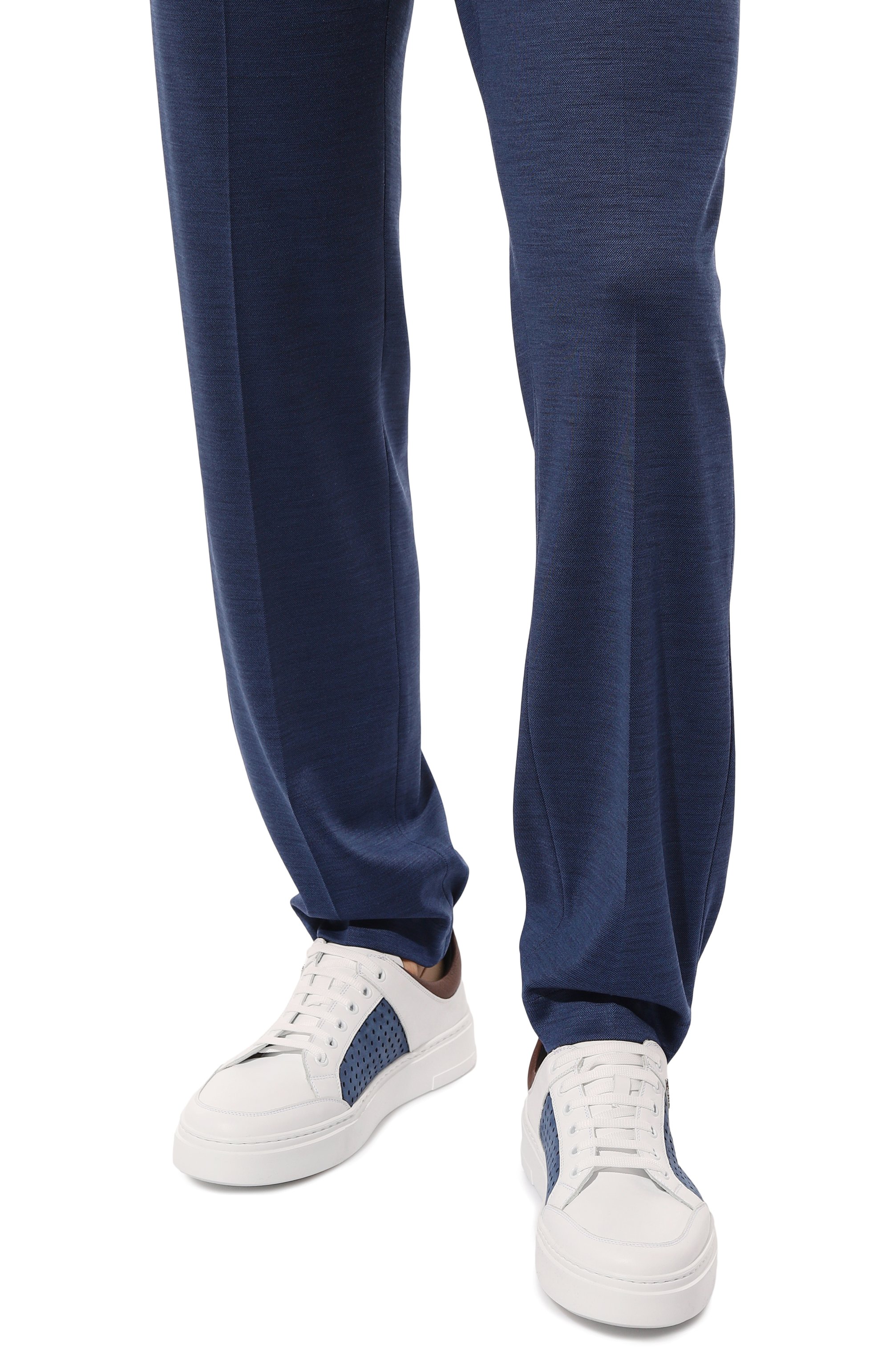 Кожаные кеды ZILLI, арт. H0071AM1024VHH001, фото 3