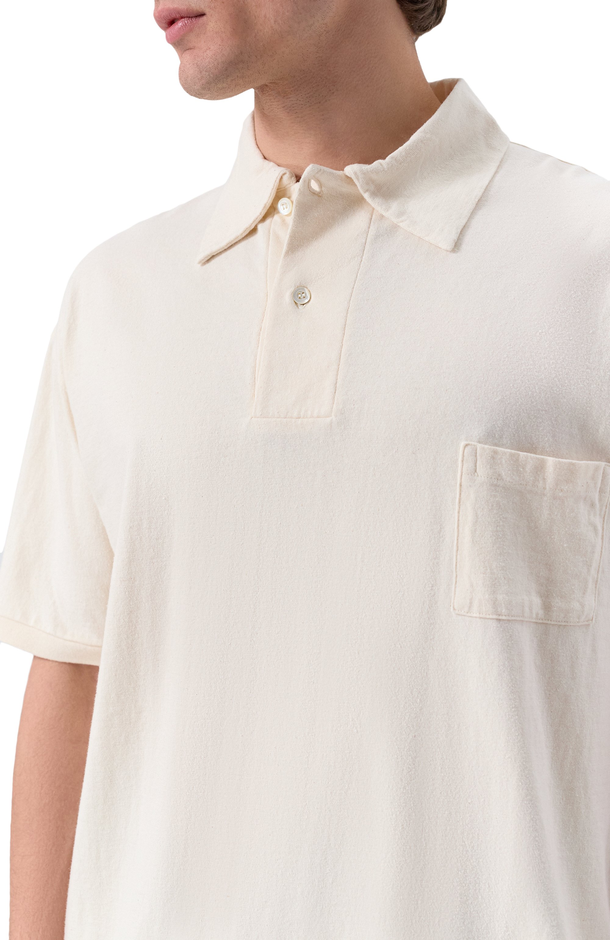 Хлопковое поло MAISON MARGIELA, арт. S50GL0060/M20061, фото 5