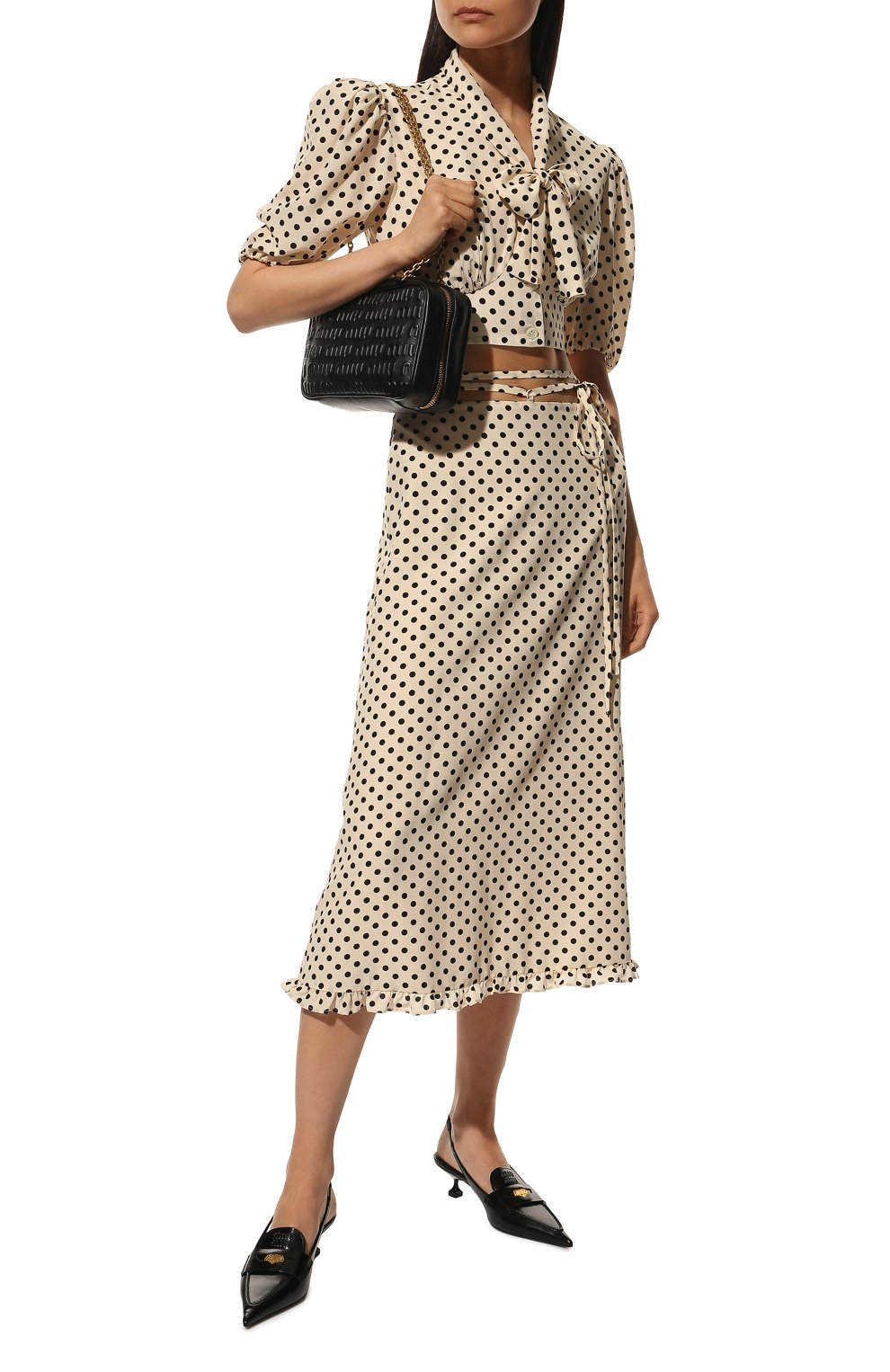 Кожаные туфли MIU MIU, арт. 5D774D-ULX-F0002-045, фото 2