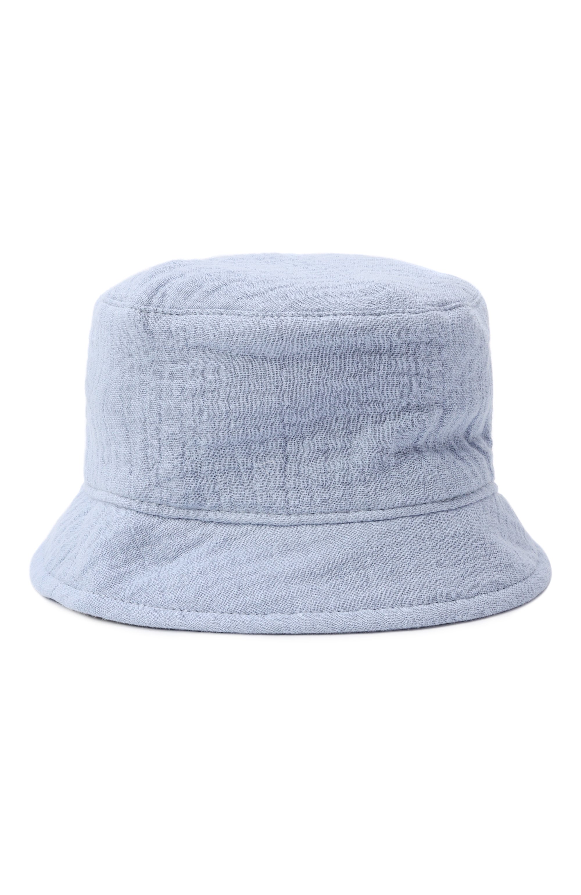 Хлопковая панама DOLCE & GABBANA голубого цвета по цене 22650 руб., арт. LN5H51/FU5YU, фото 2 Хлопковая панама DOLCE & GABBANA, арт. LN5H51/FU5YU, фото 2