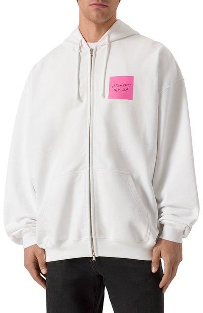 Хлопковая толстовка VETEMENTS, арт. UE54HD440W/1302 M0LLET0N, фото 3