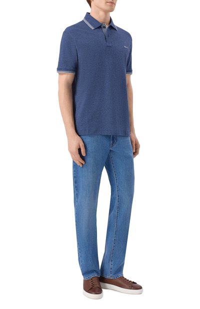 Мужское хлопковое поло PAUL&SHARK, арт. 25411205