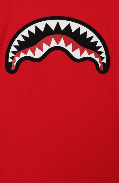 Хлопковая футболка SPRAYGROUND, арт. SPY1290RED, фото 3