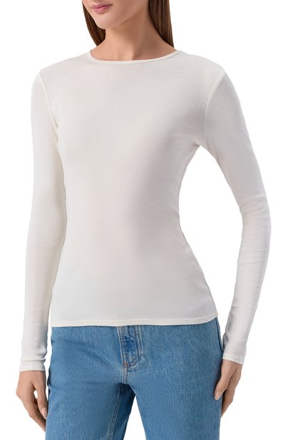 Лонгслив из шелка и хлопка 12 STOREEZ, арт. 135742, фото 3