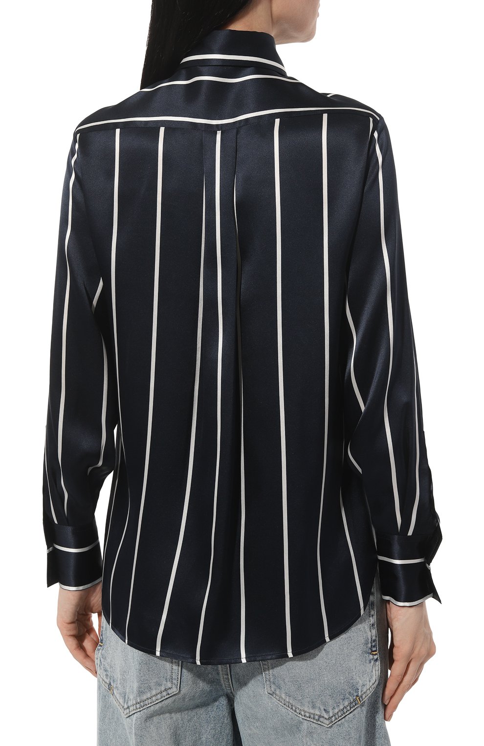 Шелковая блузка KITON, арт. D55442K0978C, фото 4