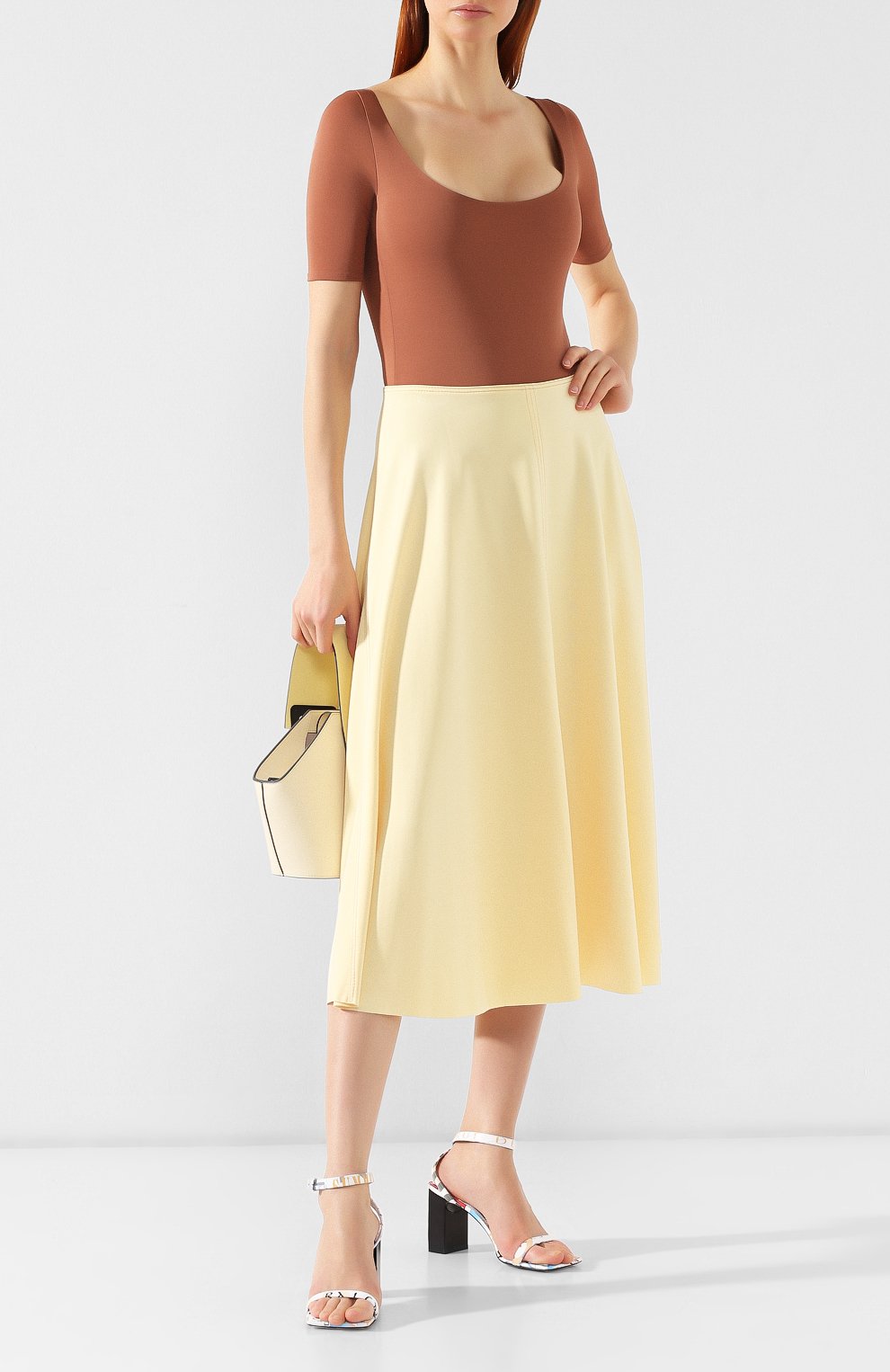 Боди из вискозы ACNE STUDIOS, арт. AL0067, фото 2
