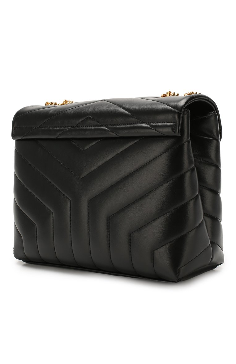 Женская сумка monogram loulou small SAINT LAURENT черного цвета, арт. 494699/DV727 | Фото 3 (Материал: Натуральная кожа; Сумки-технические: Сумки через плечо; Размер: small; Ремень/цепочка: На ремешке; Статус проверки: Проверена категория; Автоматизация Diginetica: Не назначено)