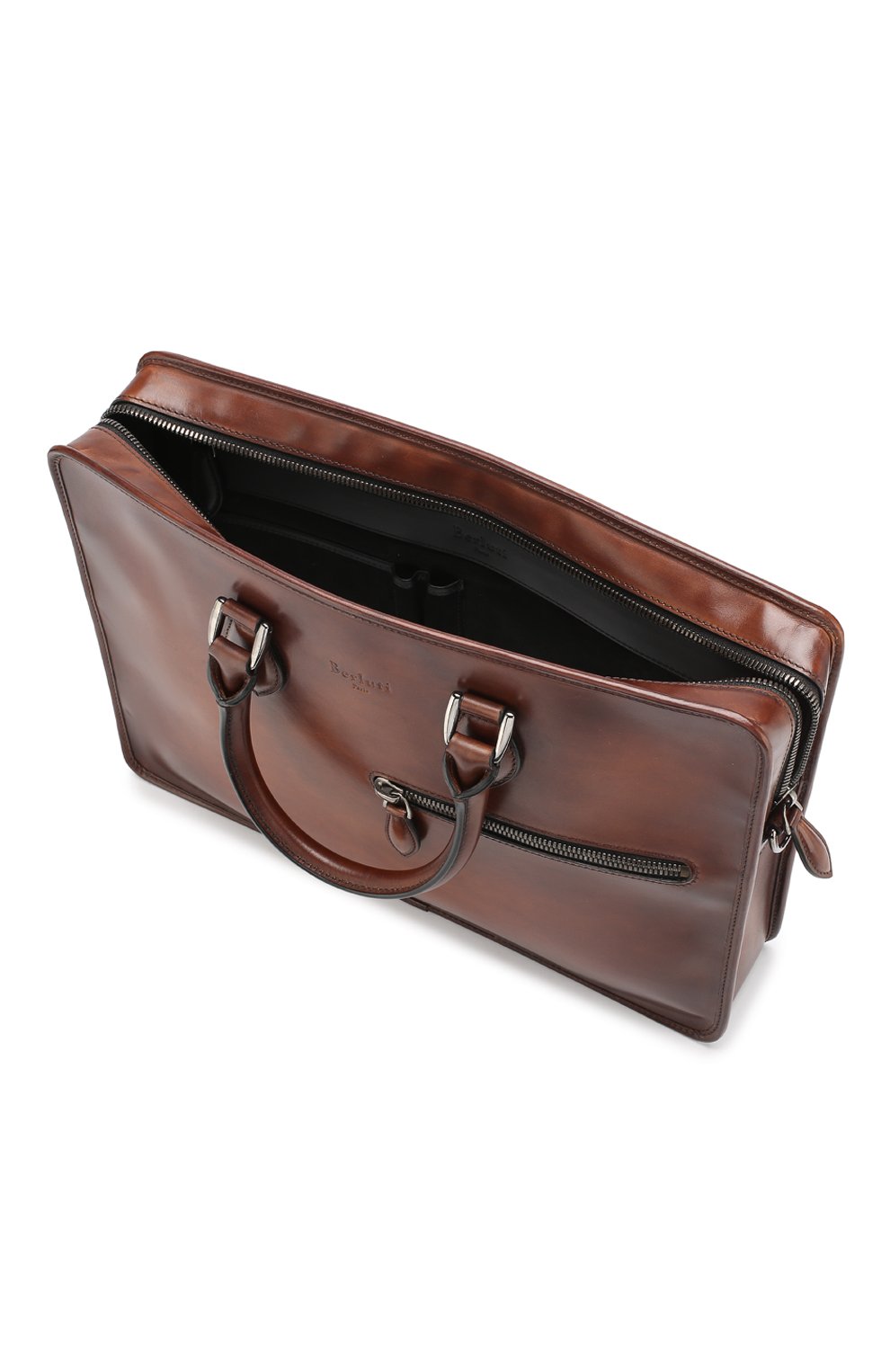 Кожаный портфель с плечевым ремнем BERLUTI, арт. M149260, фото 4