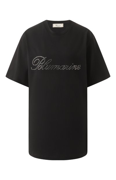 Женская хлопковая футболка BLUMARINE, арт. P522T083A