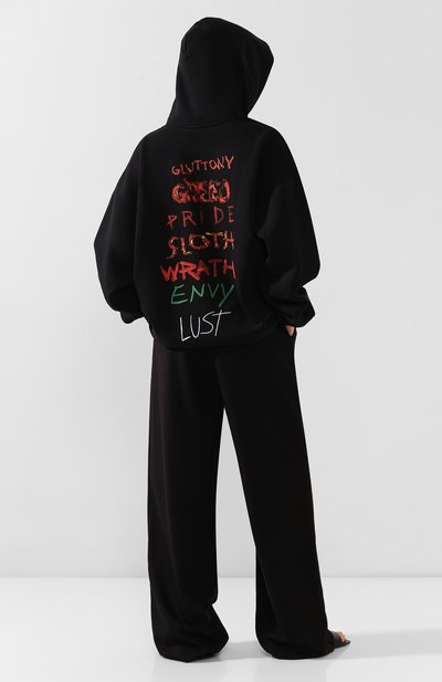 Хлопковое худи VETEMENTS, арт. UAH21TR539 1601/W, фото 2