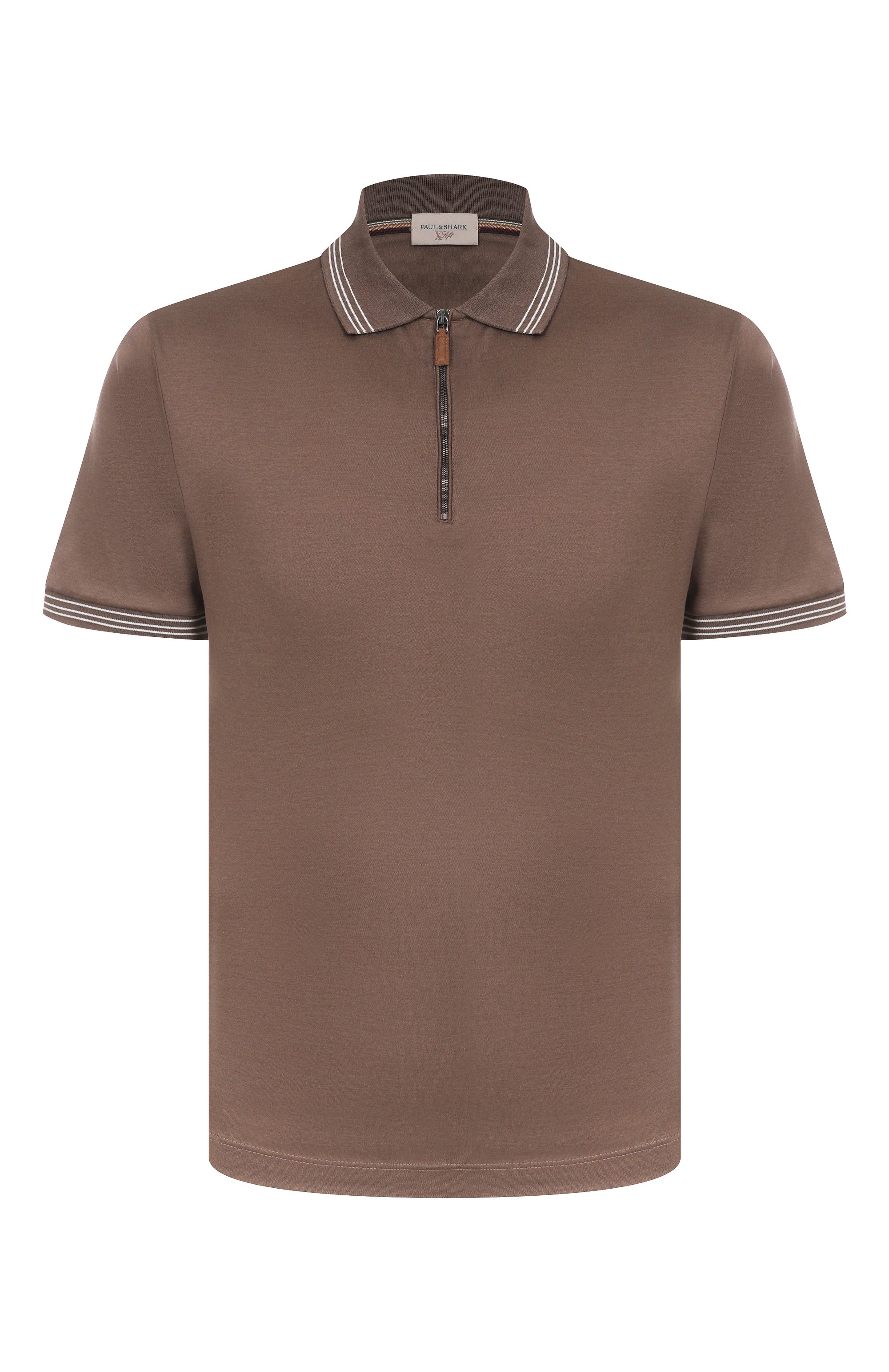 Поло PAUL&SHARK темно-бежевого цвета по цене 41400 руб., арт. 15311707, фото 1 Поло PAUL&SHARK, арт. 15311707, фото 1