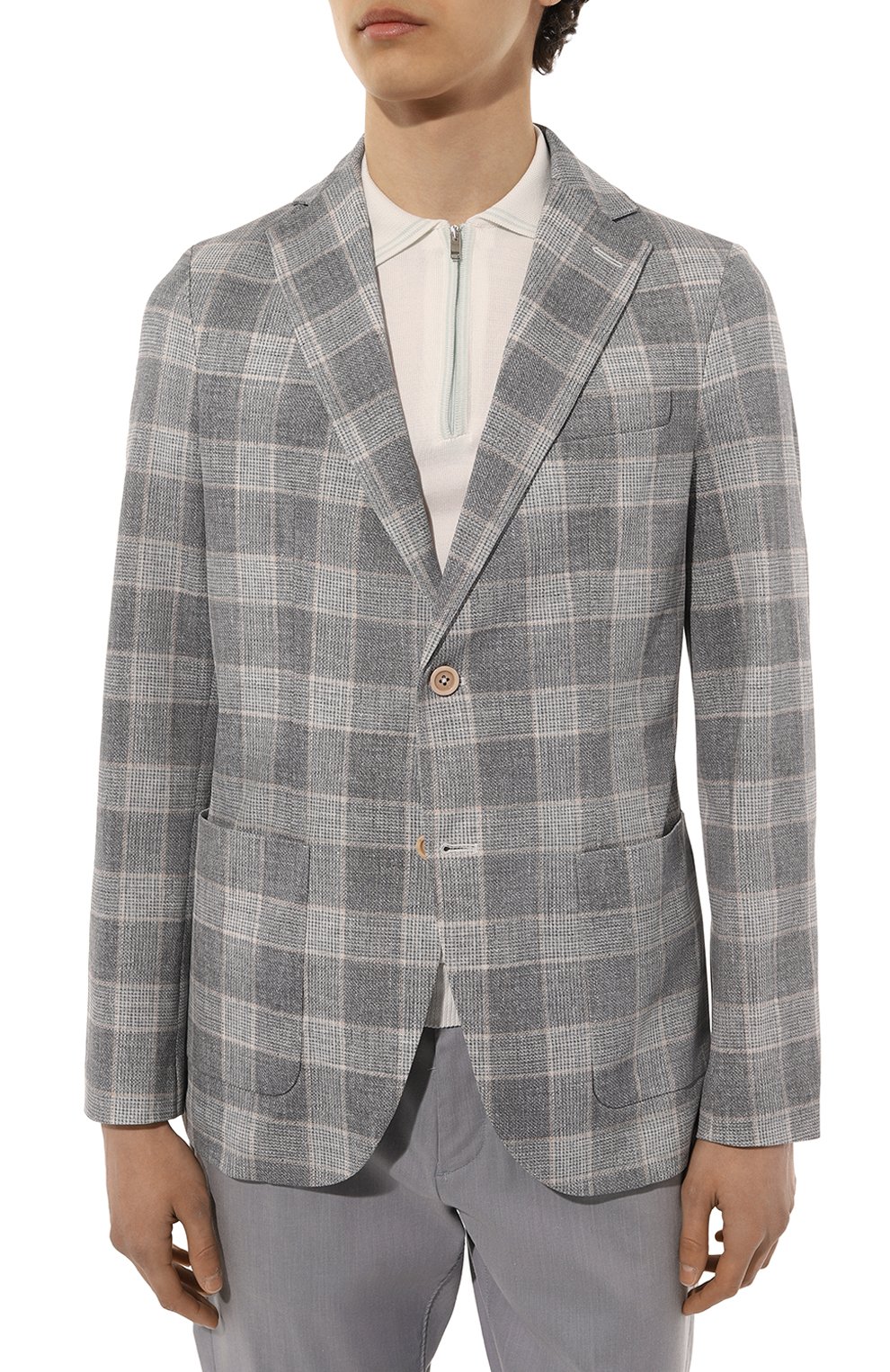 Хлопковый пиджак CIRCOLO 1901, арт. CN3911, фото 3