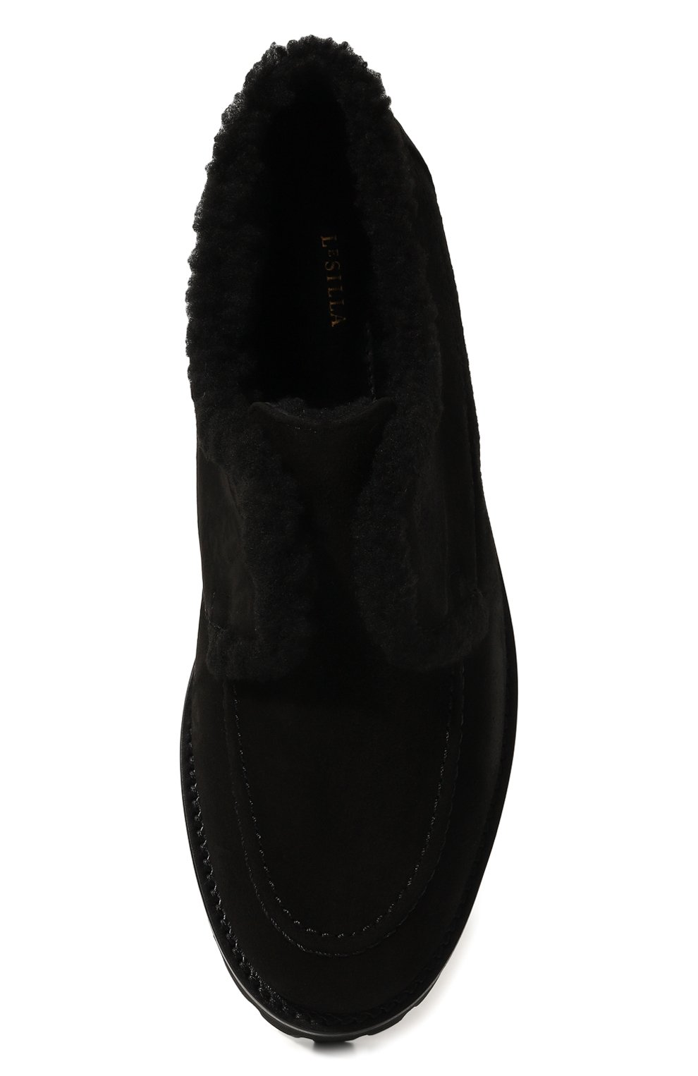 Замшевые лоферы yacht LE SILLA черного цвета по цене 68950 руб., арт. 5182Y020M1MMP0W, фото 6 Замшевые лоферы yacht LE SILLA, арт. 5182Y020M1MMP0W, фото 6