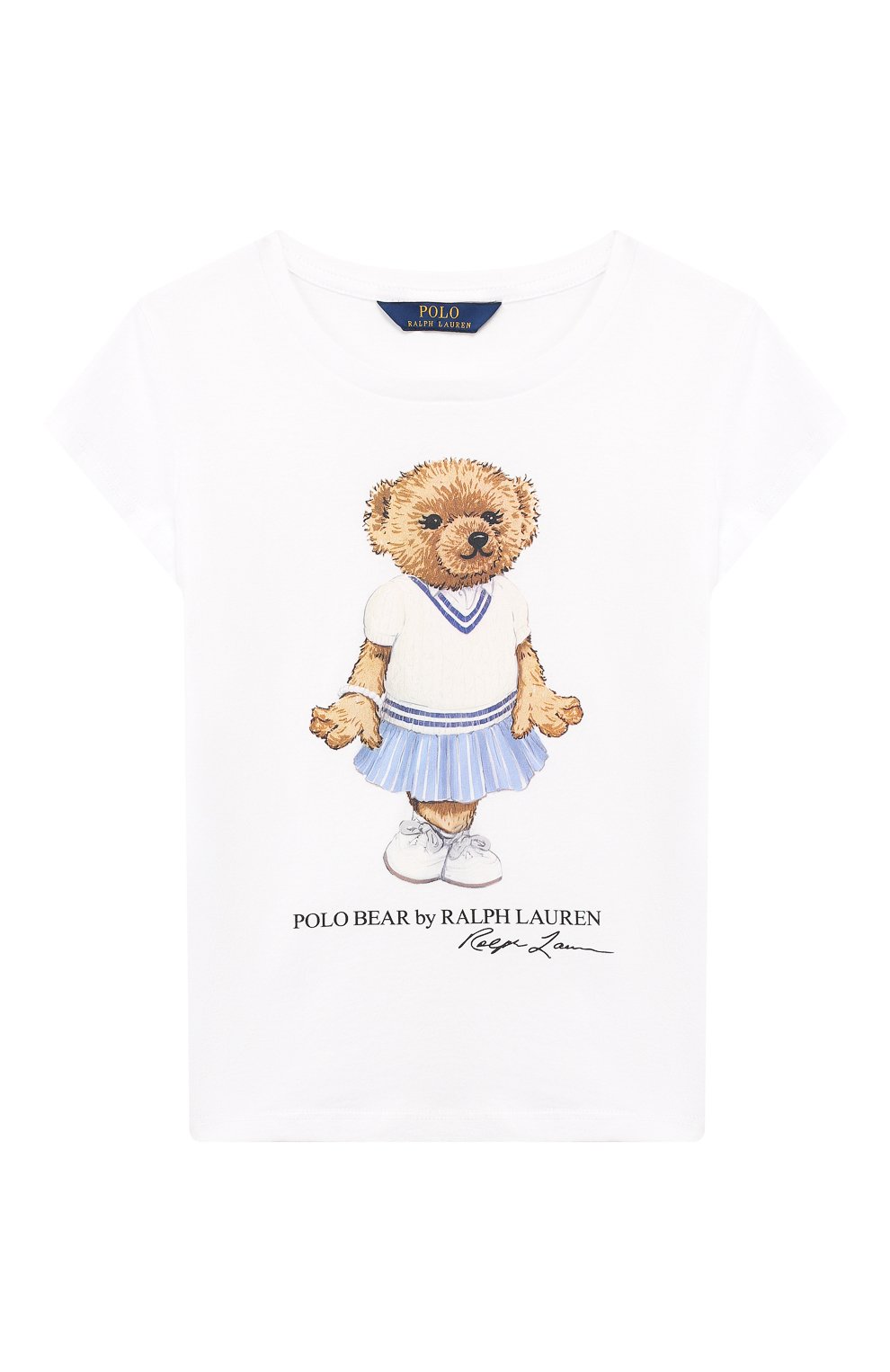 Хлопковая футболка POLO RALPH LAUREN, арт. 312743484, фото 1