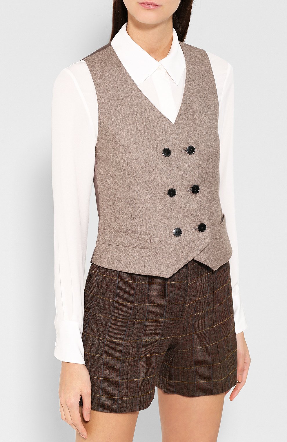 Кашемировый жилет GIORGIO ARMANI, арт. 9WHGK010/T01B6, фото 3