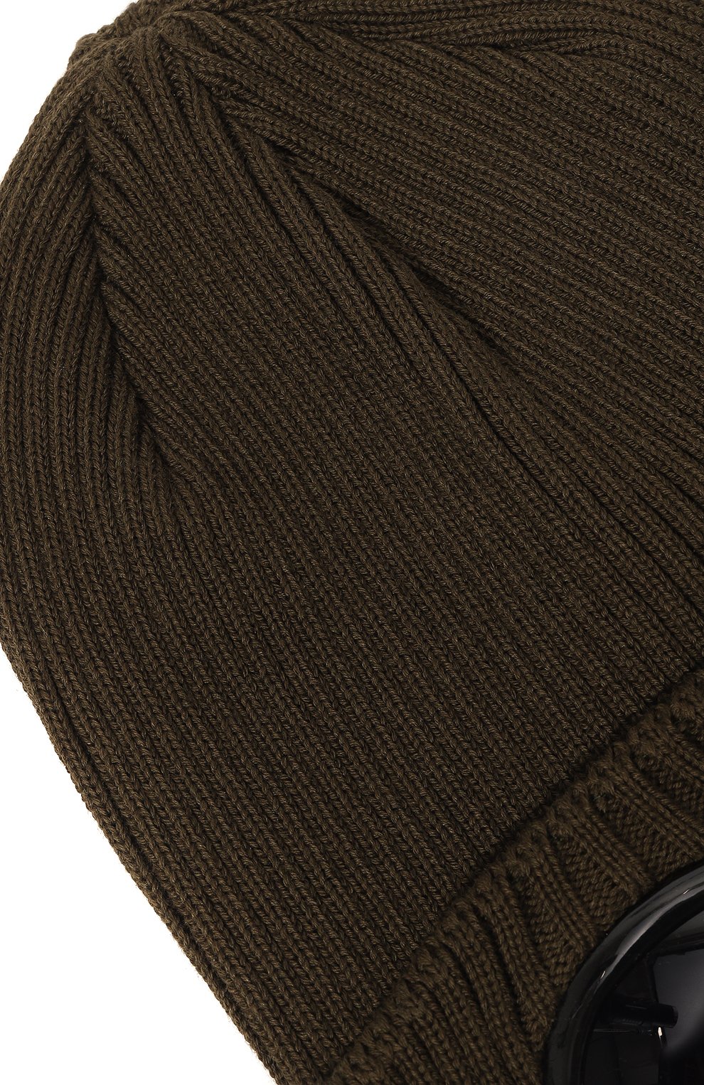 Хлопковая шапка C.P. COMPANY хаки цвета по цене 17550 руб., арт. 16CMAC016A000727A, фото 3 Хлопковая шапка C.P. COMPANY, арт. 16CMAC016A000727A, фото 3