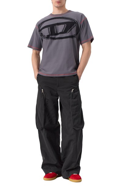 Хлопковая футболка DIESEL, арт. A16185/0GIAS, фото 2