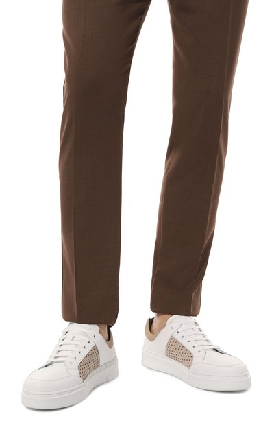 Кожаные кеды ZILLI, арт. H0071AM1024VHH001, фото 3