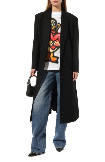 Хлопковая футболка DOMREBEL белого цвета по цене 15550 руб., арт. DARLING/T-SHIRT, фото 2 Хлопковая футболка DOMREBEL, арт. DARLING/T-SHIRT, фото 2