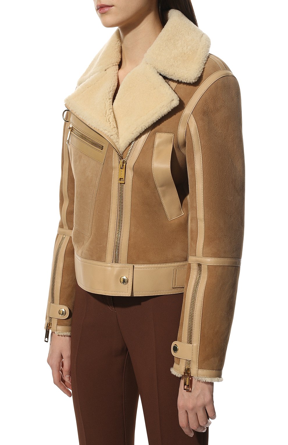 Дубленка из овчины BURBERRY, арт. 8050162, фото 3