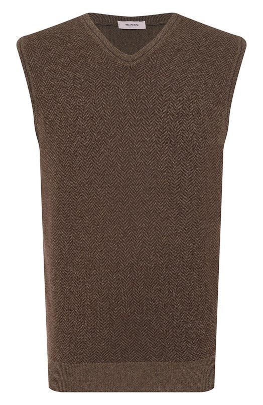 

Кашемировый жилет Bilancioni, Коричневый