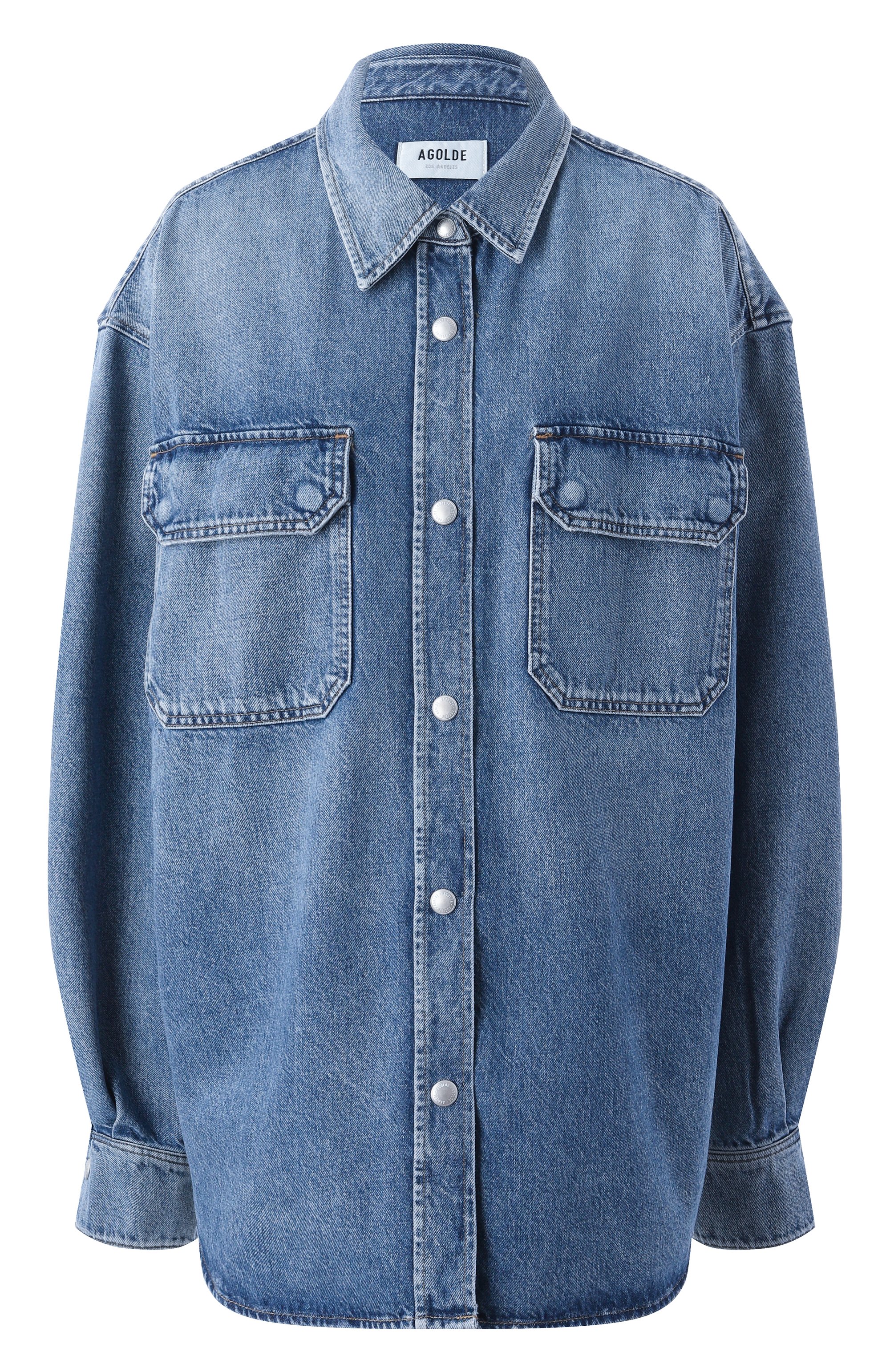 Джинсовая рубашка AGOLDE, арт. A7251-1463, фото 1