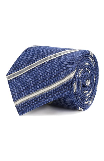 Мужской шелковый галстук CANALI, арт. 18/HJ02075