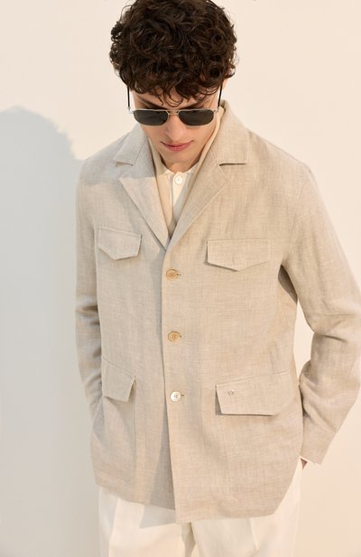 Кашемировый шарф GIORGIO ARMANI, арт. GM001055/AF15022, фото 4