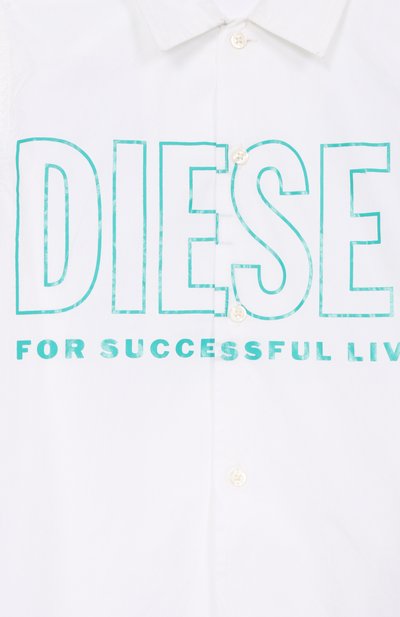 Хлопковая рубашка DIESEL, арт. J02743/KXBA8, фото 3