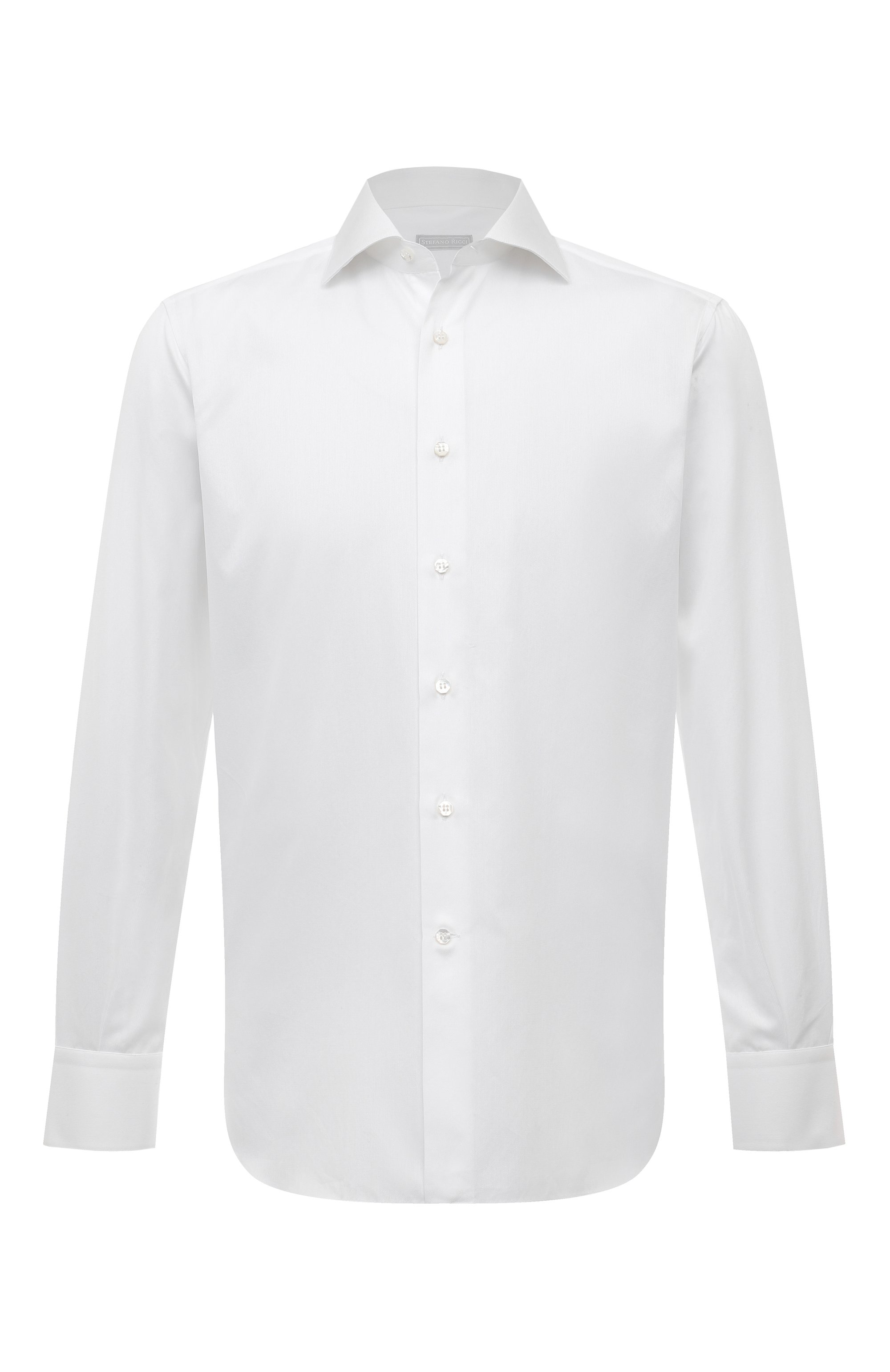 Хлопковая сорочка STEFANO RICCI белого цвета по цене 86000 руб., арт. MC000540/A504, фото 1 Хлопковая сорочка STEFANO RICCI, арт. MC000540/A504, фото 1