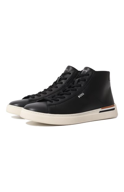 Кожаные кеды BOSS, арт. 50493227, фото 1