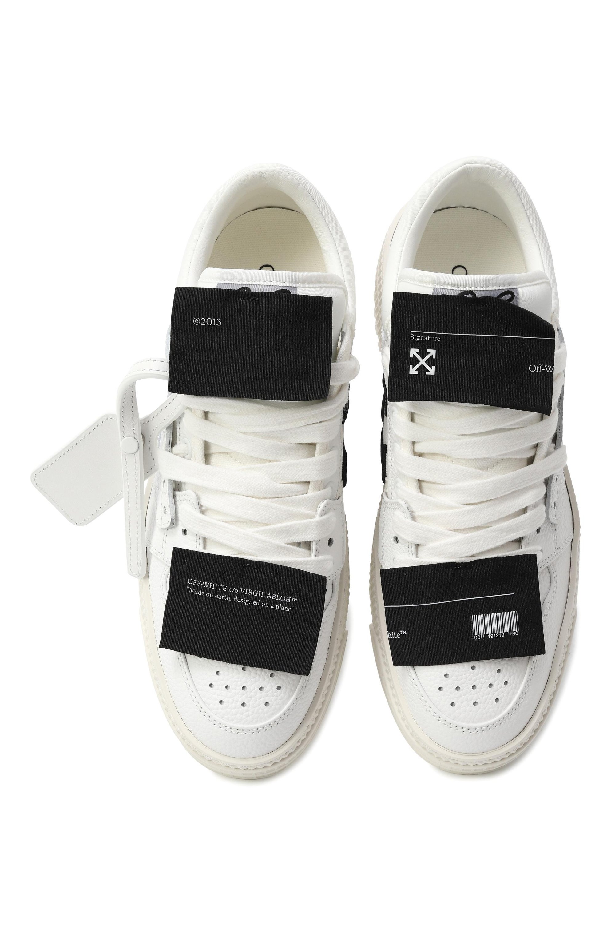 Кожаные кеды 3.0 off court OFF-WHITE, арт. 0WIA28EC99LEA0010110, фото 6