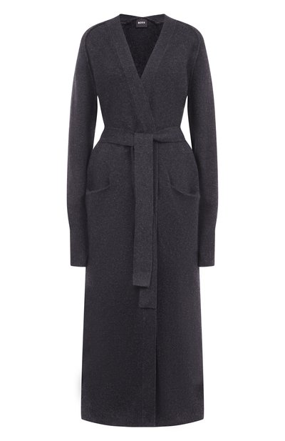 Женский кардиган из шерсти и кашемира BOSS, арт. 50550488