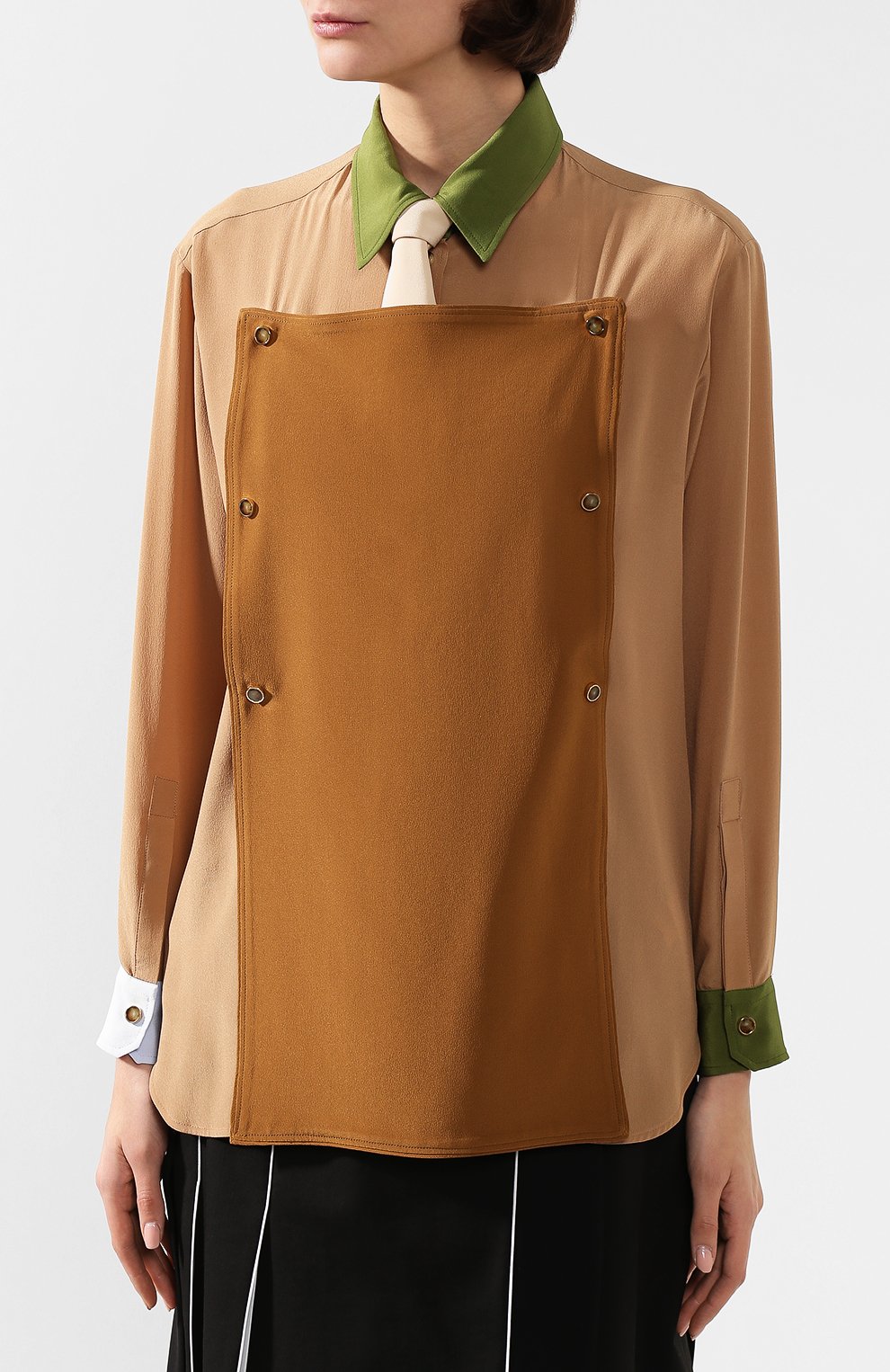 Шелковая блузка BURBERRY, арт. 4560738, фото 6