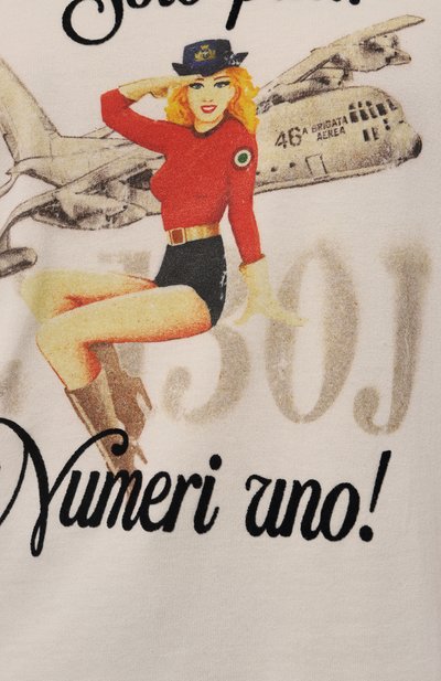 Хлопковая футболка AERONAUTICA MILITARE, арт. 232/TS2131DJ584, фото 5