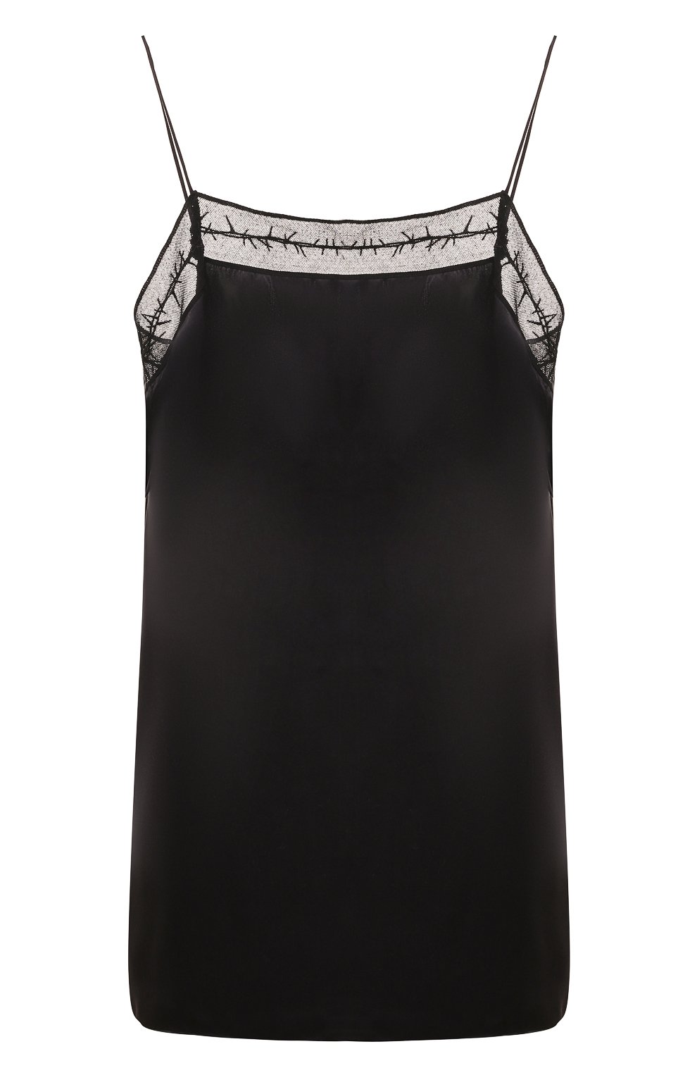 Шелковый топ ANN DEMEULEMEESTER, арт. 2402-W-T016-R-FA134-099, фото 1